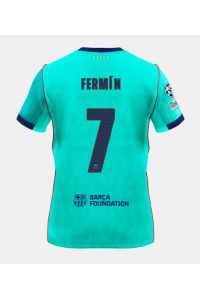 Barcelona Fermin Lopez #7 Jalkapallovaatteet Kolmaspaita 2026-27 Lyhythihainen
